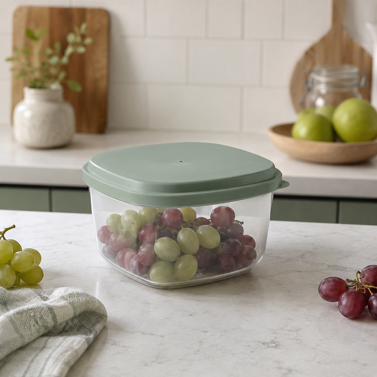 Sunplast Food Storage Container with Lid 1000ml-SC-4234