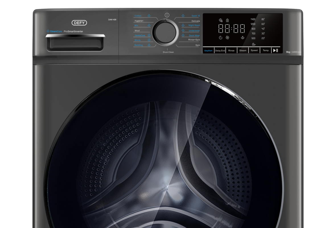 Defy DAW409 9kg Front Loader Washing Machine.