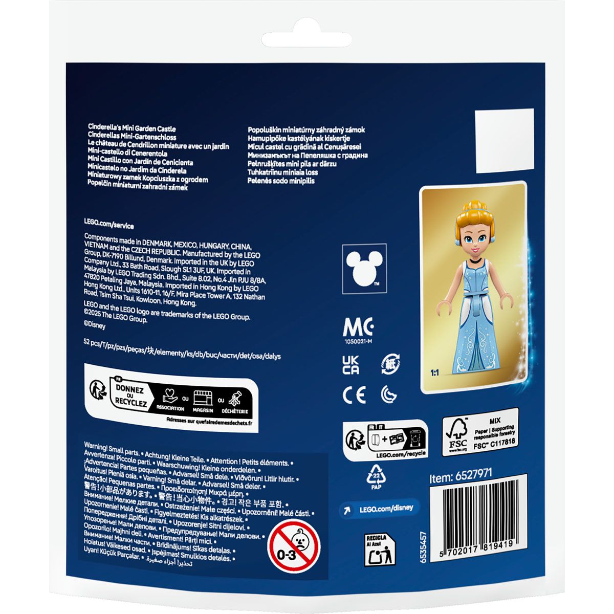 LEGO® Cinderella's Mini Garden Castle Recruitment Bags 30695 - MHC World