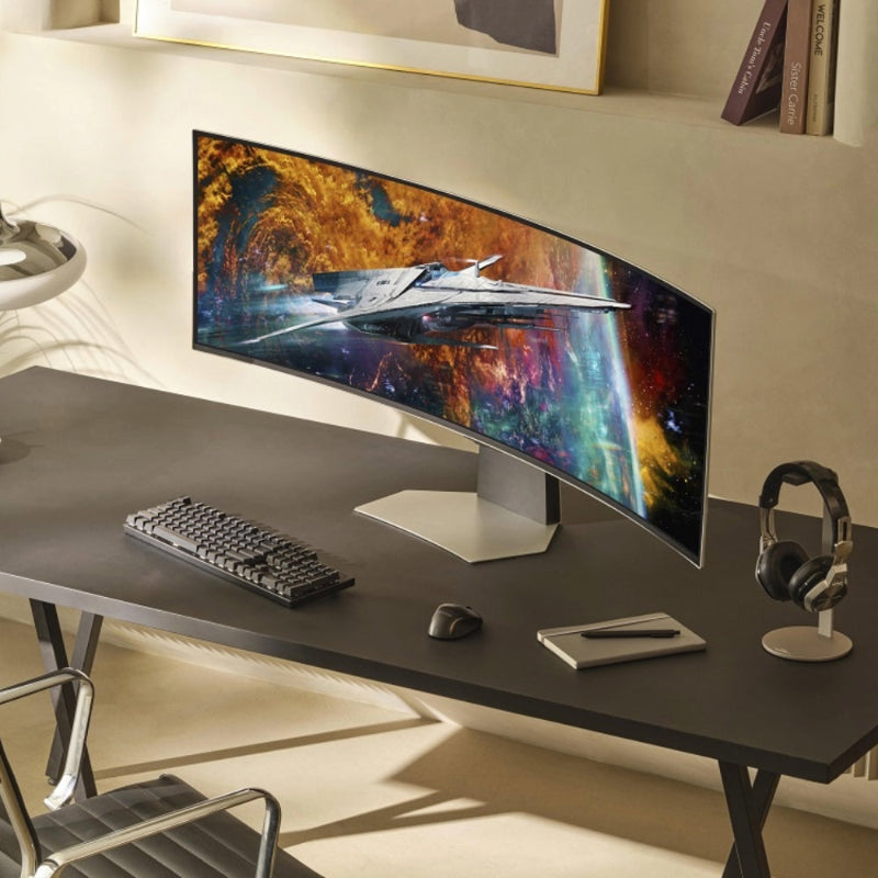 Samsung 34" Odyssey G8 OLED Gaming Monitor - Ultra WQHD Curved Monitor LS34DG852SAXXA