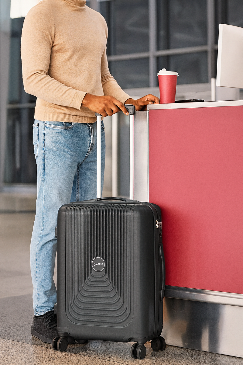 Evolution Strand PP Trolley Case-Black