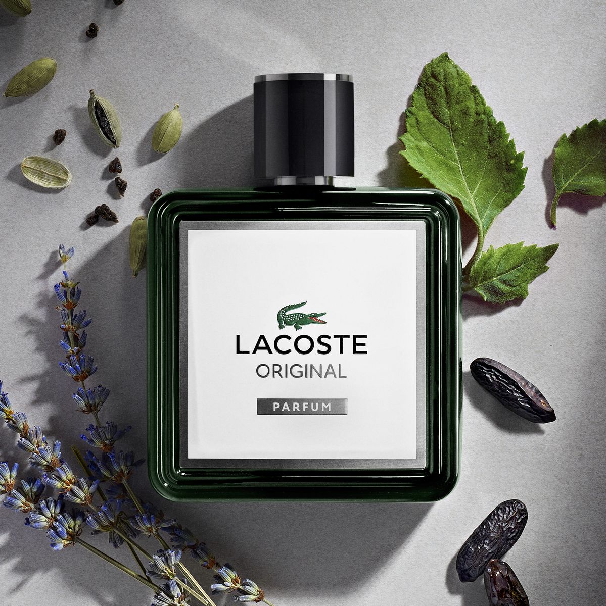 Lacoste ORIGINAL PARFUM Set 100ml+7,5ml Travel Spray +100ml Shower Gel
