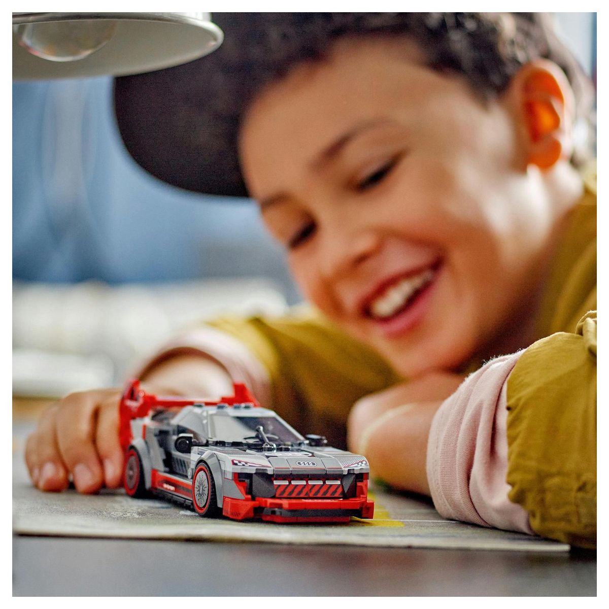 LEGO® Speed Champions Audi S1 E-tron quattro Race Car Building Toy Cars (274 Pieces) 76921