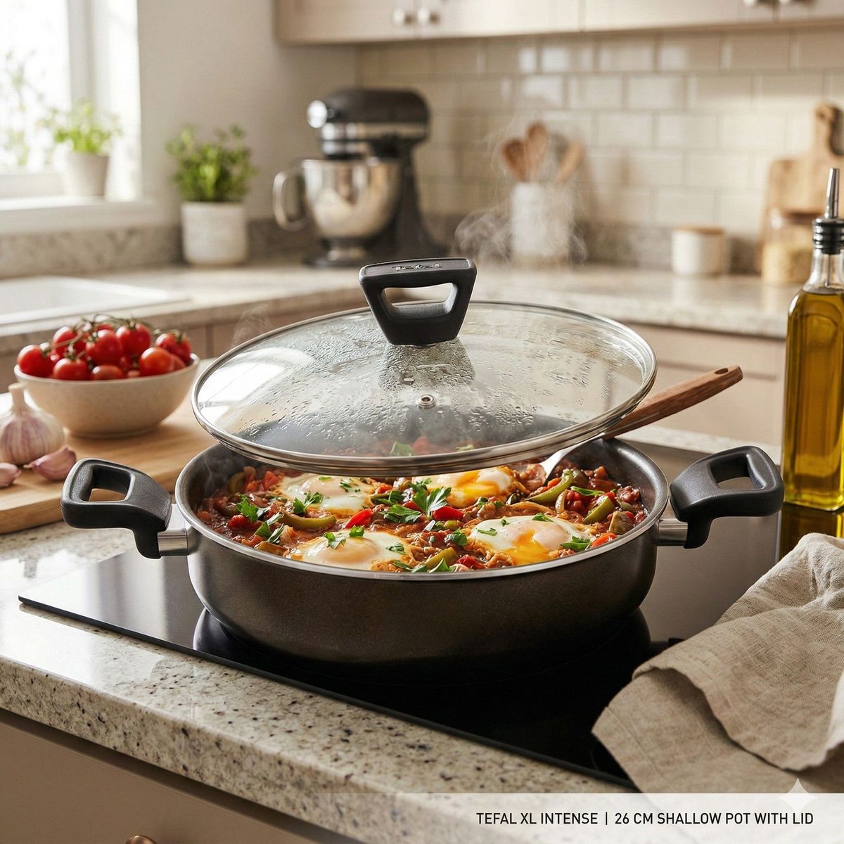 Tefal XL Intense Casserole With Lid 26cm C3847183