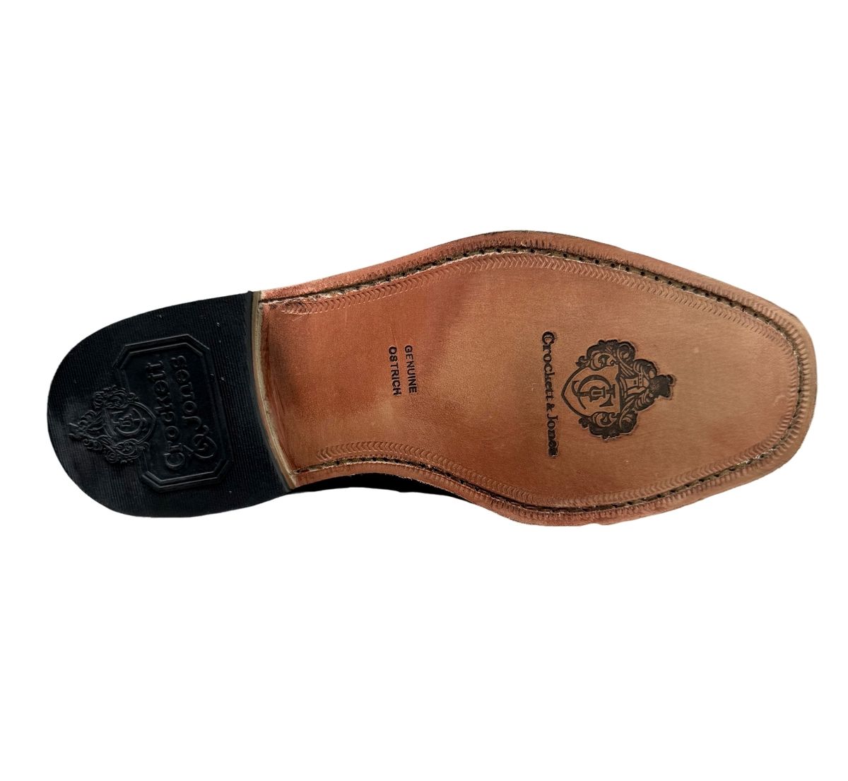Crockett & Jones Men's Formal Shoes Ostrich B-Kango 62.C15880A