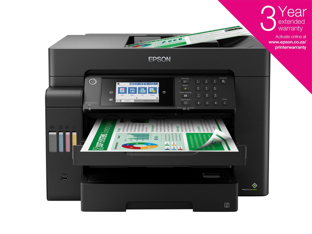 Epson L15150 EcoTank, A3, 4 in 1, Wi-Fi, ADF Double Sided Printing, Printer.
