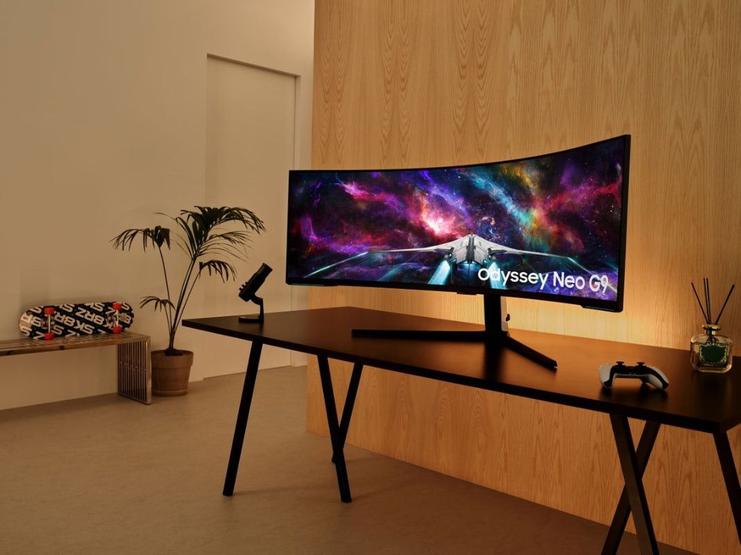 Samsung 57" Odyssey Neo G9 240Hz Refresh Dual-UHD Gaming LS57CG952NUXEN.