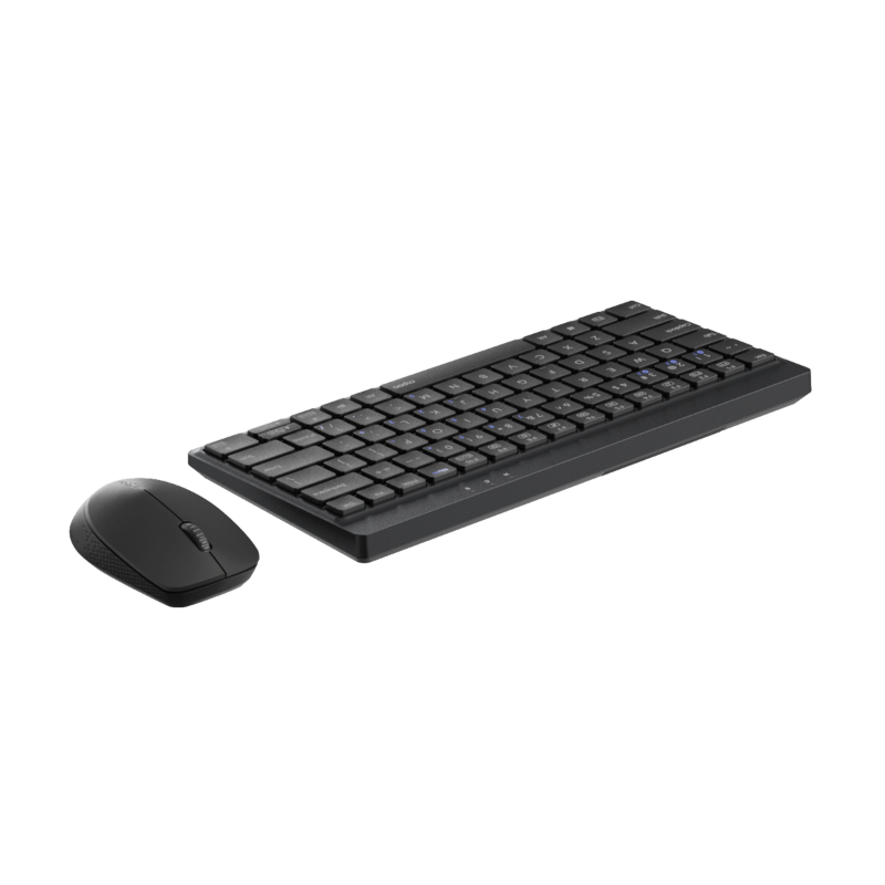 Rapoo 8000GT Multimode Wireless Keyboard and Mouse Combo.