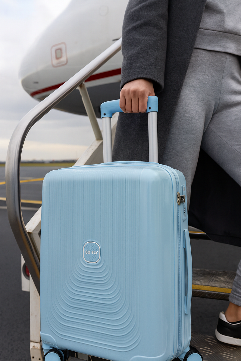 Evolution Strand PP Trolley Case-Blue