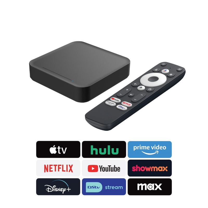 Maxdorf- 4k Smart TV Box Google TV 12 MD-GCTVB