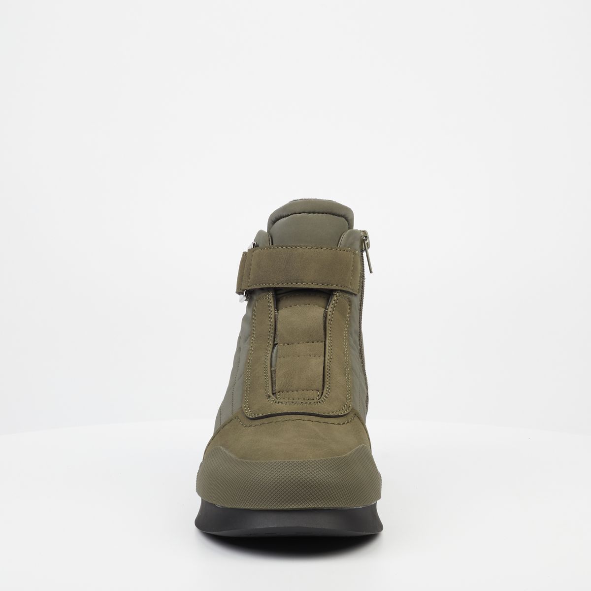 Mazerata Valentino 13 Faux Nubuck/Nylon-Olive