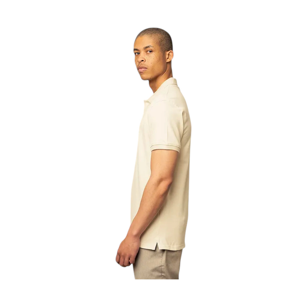 Polo Essential Short Sleeve Golfer Stone (8010375495769)