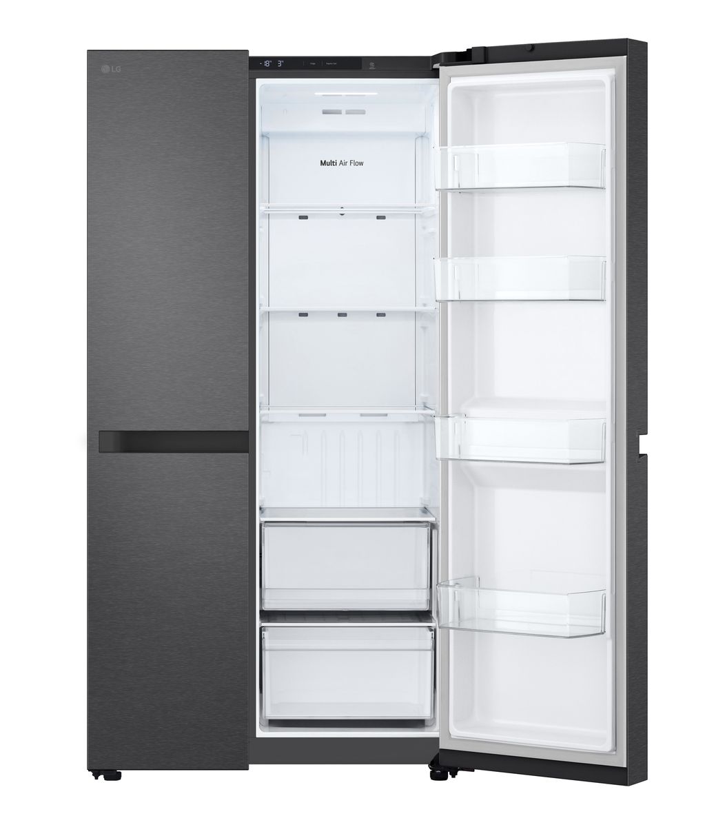 LG GC-B257KQJW Black 658L Side-by-Side Fridge with Linear Cooling A+ (8004857790553)
