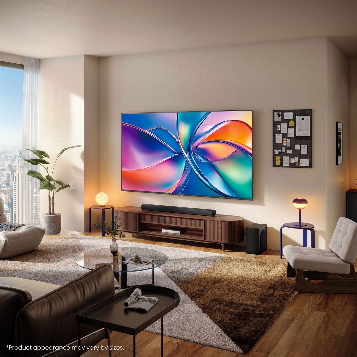 Hisense 43" E7Q QLED Smart TV with AI Upscaler, Dolby Atmos & Smooth Motion