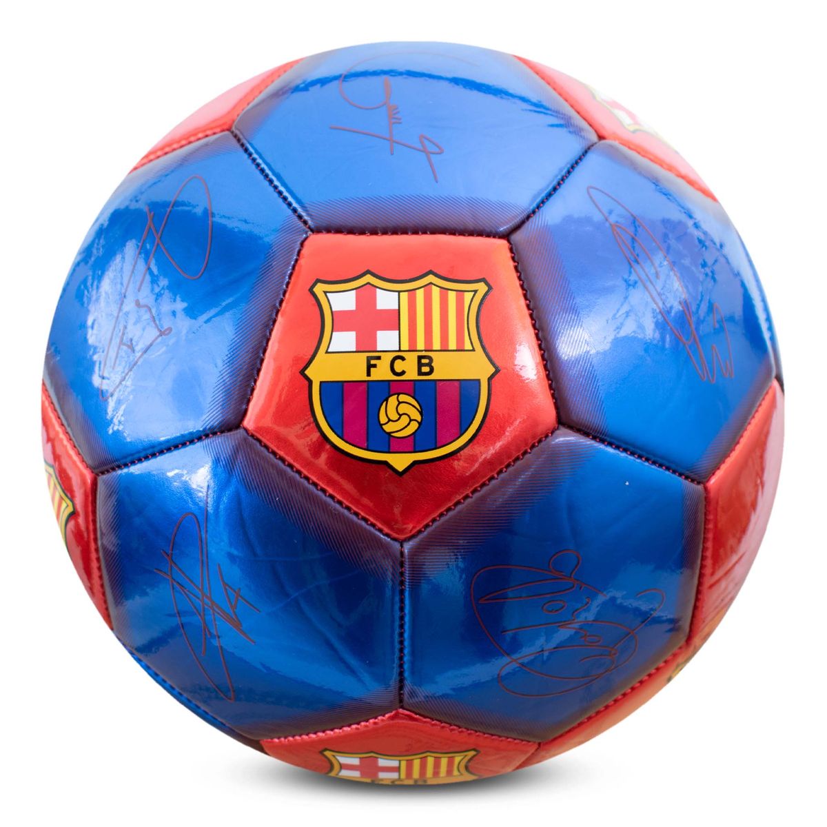 Metallic Signature Barcelona Size 5 Football HY-BC0888