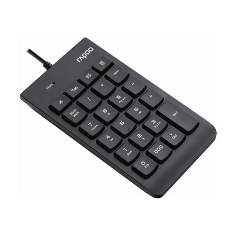 Rapoo K10 Numeric Wired Keypad - Black.