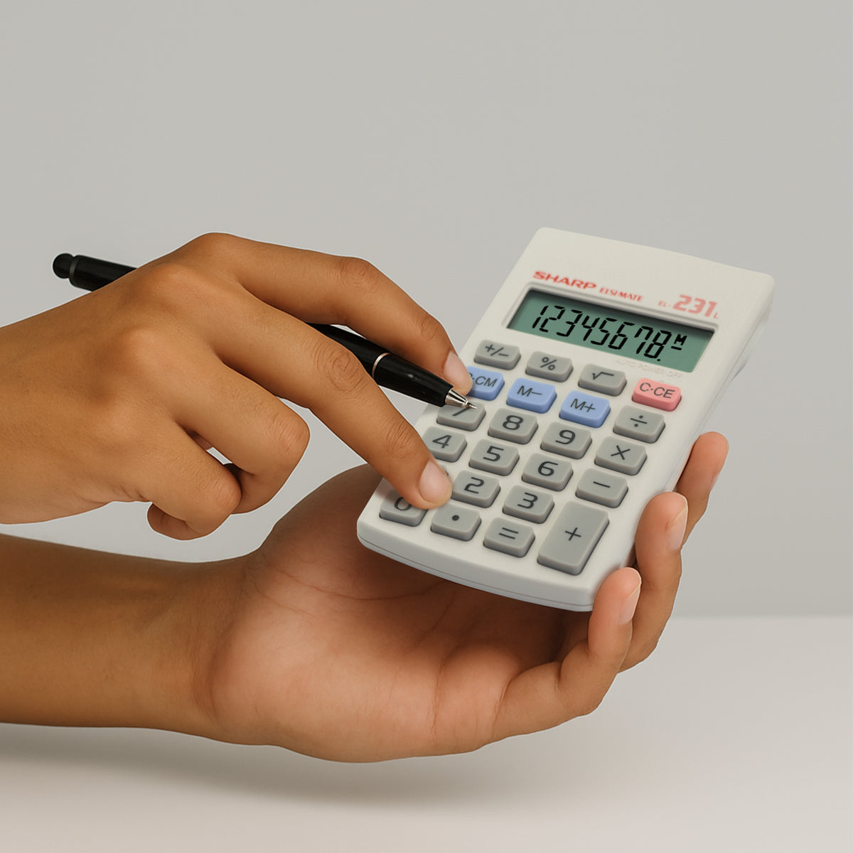 Sharp Pocket Calculator EL-231LB