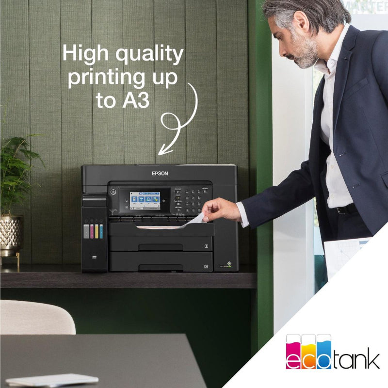 Epson L15160 EcoTank, A3, 4 in 1, Wi-Fi, ADF Double Sided Printing, Printer.