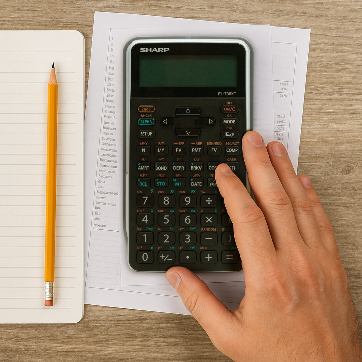 Sharp Business and Financial Calculator EL-738XTB