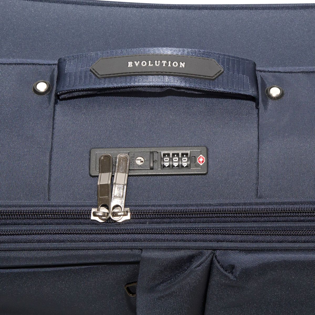 Evolution Antelope Nylon Trolley Case-Navy Blue