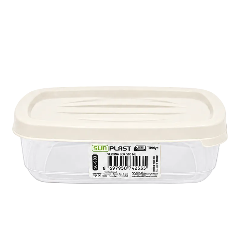 Sunplast Verona Food Storage Containers 500ml SC-4253