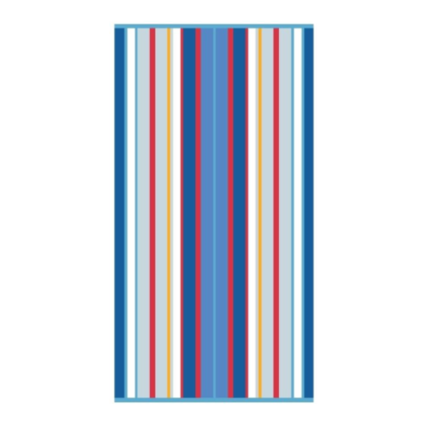 Bristol Beach Towel 80x160cm Palm Imperial Blue