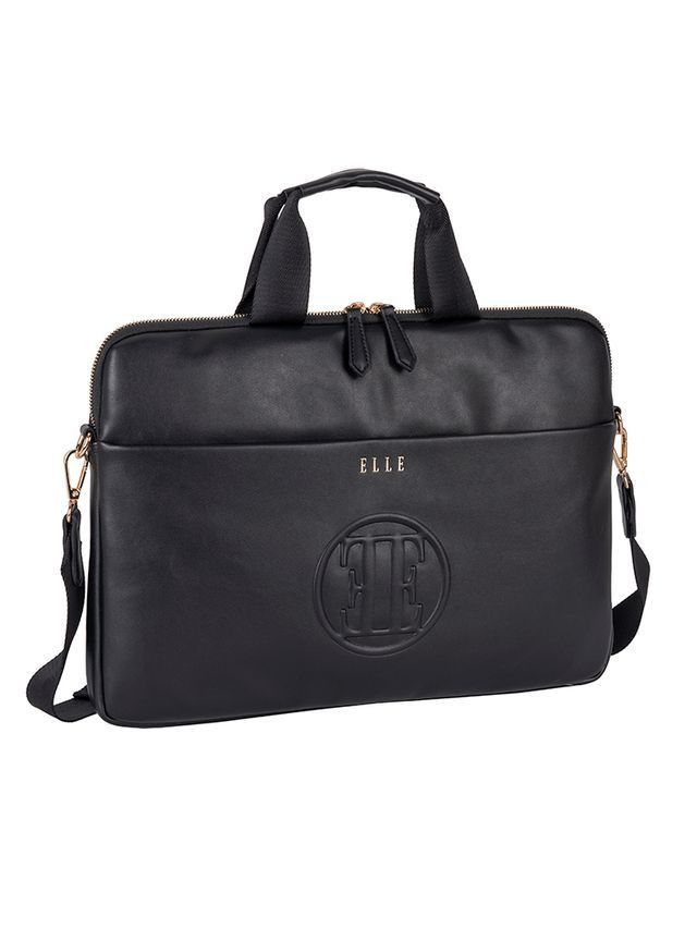 Elle  Slimline Laptop Bag Black EL100825.