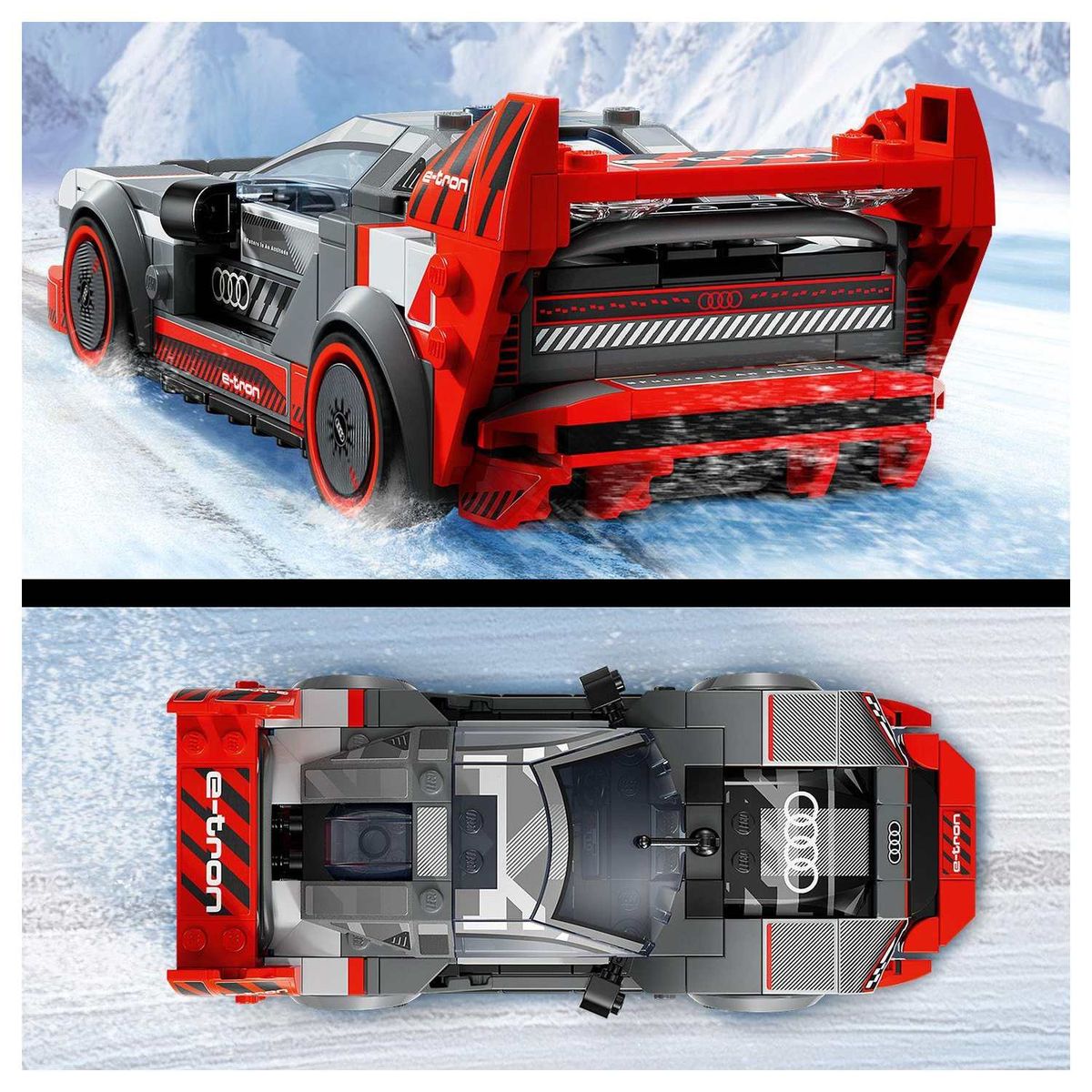 LEGO® Speed Champions Audi S1 E-tron quattro Race Car Building Toy Cars (274 Pieces) 76921