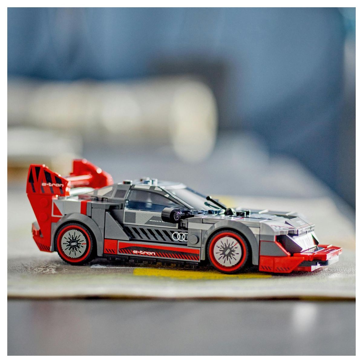 LEGO® Speed Champions Audi S1 E-tron quattro Race Car Building Toy Cars (274 Pieces) 76921