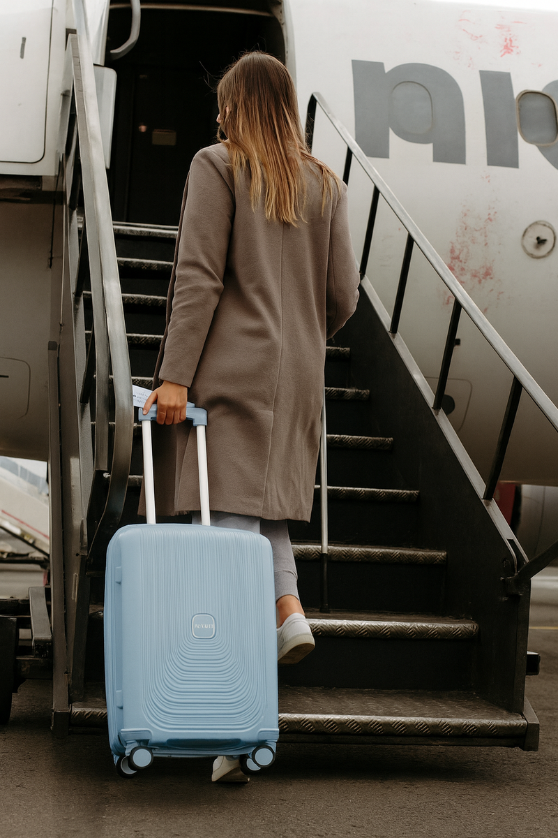 Evolution Strand PP Trolley Case-Blue