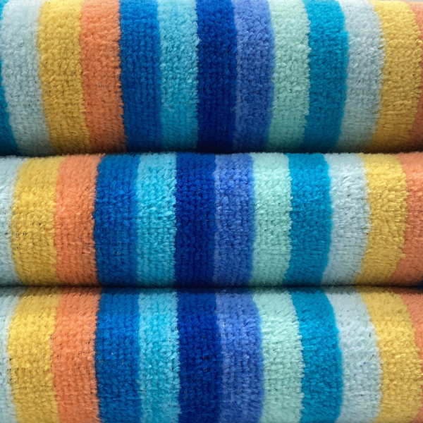 Bristol Beach Towel 80x160cm Palm Snorkel Blue