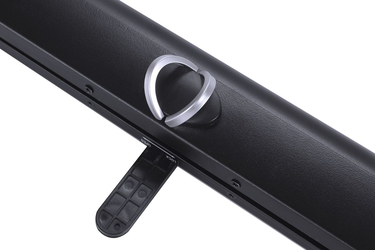 Etoe 50 inch pull up portable projector screen 4K 4:3 with carry bag