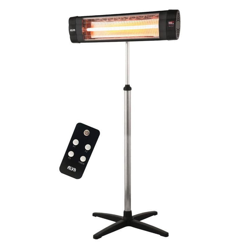 Alva Electric Infrared Heater W/Telescopic Stand EHP650.