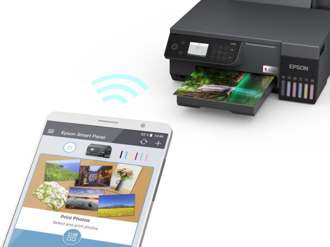 Epson L8100 Ecotank, A4, 3-in-1, Wi-Fi Direct, Photo Printer.