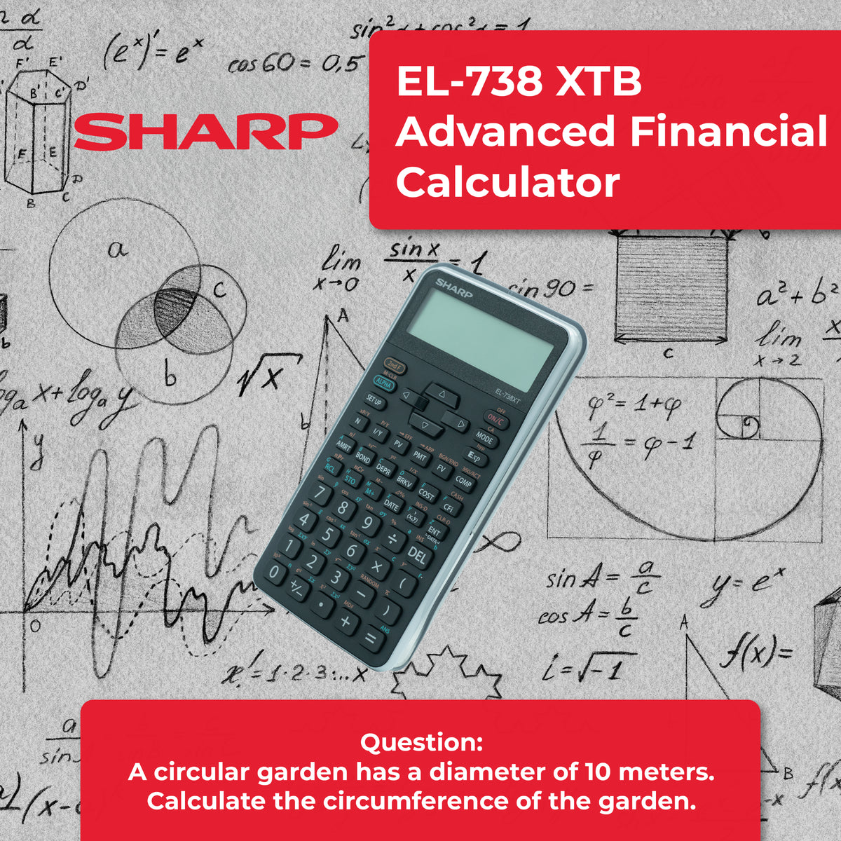 Sharp Business and Financial Calculator EL-738XTB