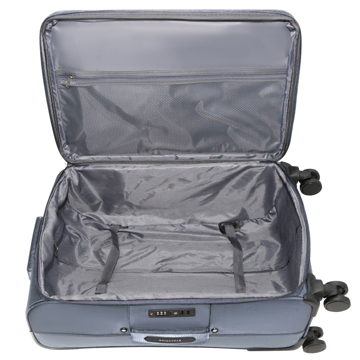 Evolution Antelope Nylon Trolley Case-Grey