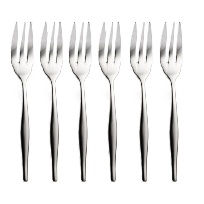 Eetrite Slimline Cake Fork Set - 6 Piece - MHC World