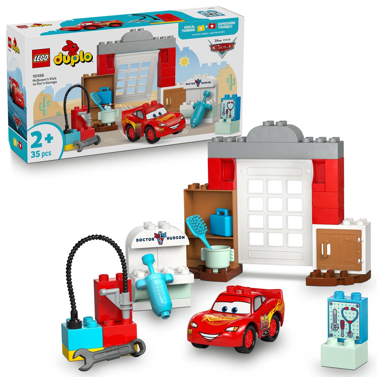 LEGO® DUPLO Disney and Pixar Cars McQueen’s Visit to Doc’s Garage 10456 - MHC World