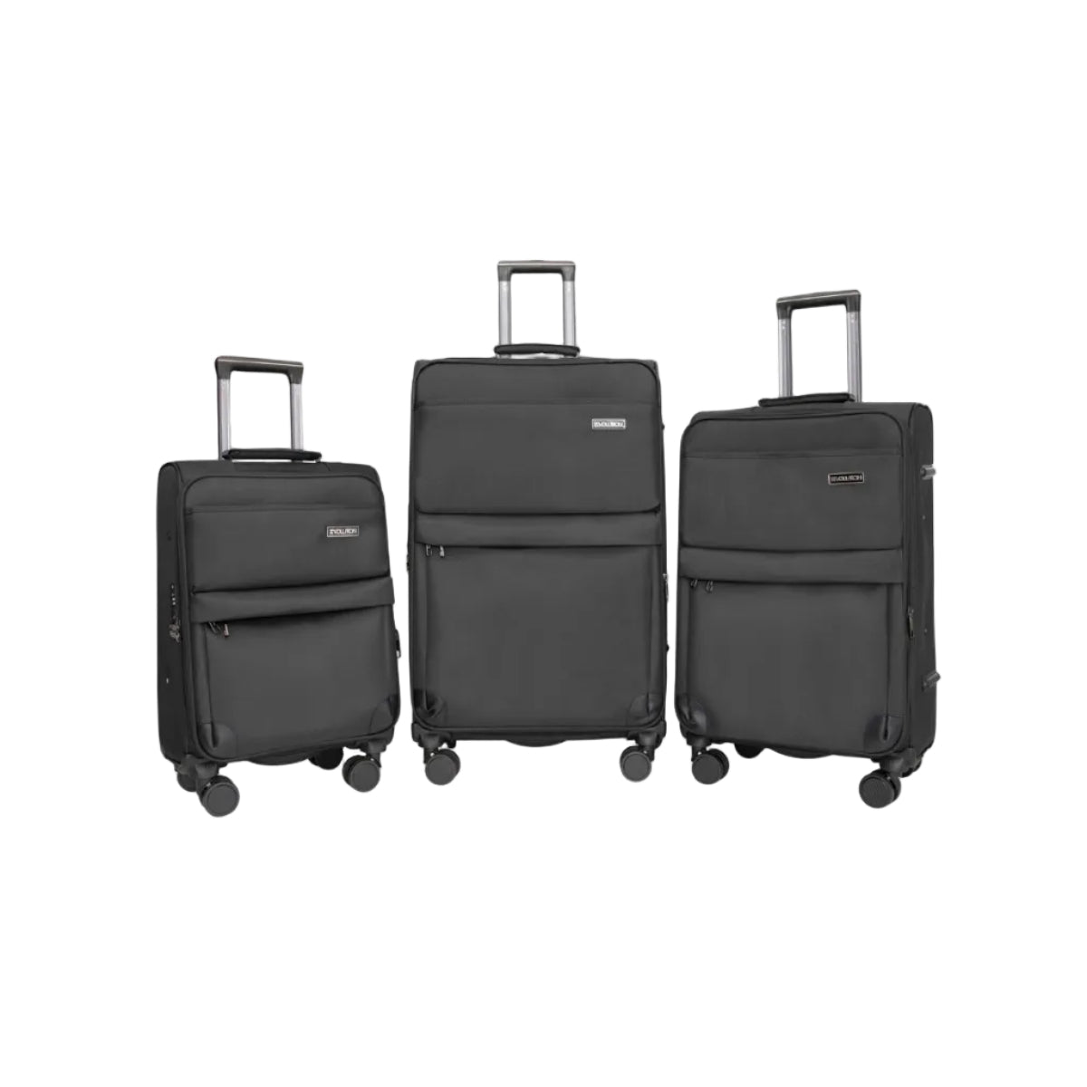 Evolution Antelope Nylon Trolley Case-Black