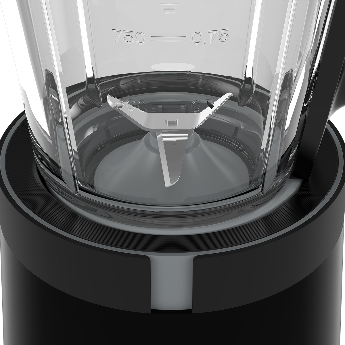 Defy Black Glass 1.5 L Table Blender Black/Silver TB6261G.