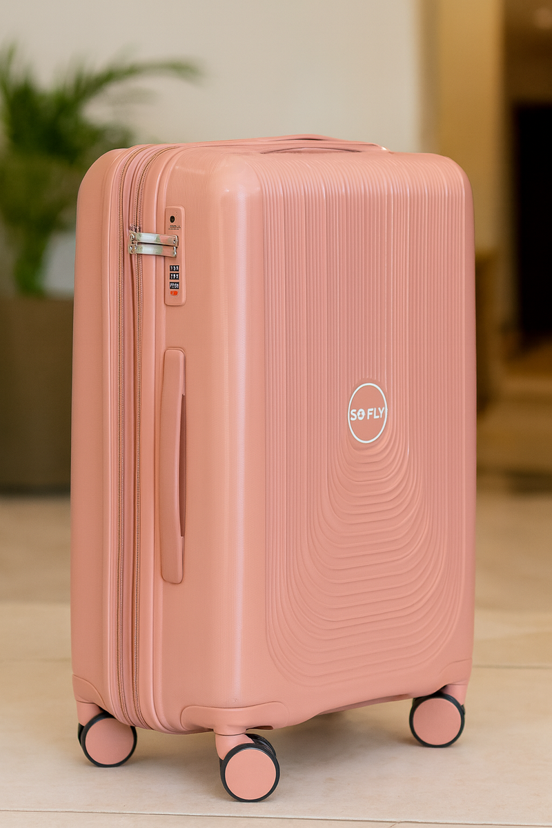 Evolution Strand PP Trolley Case-Rose Pink