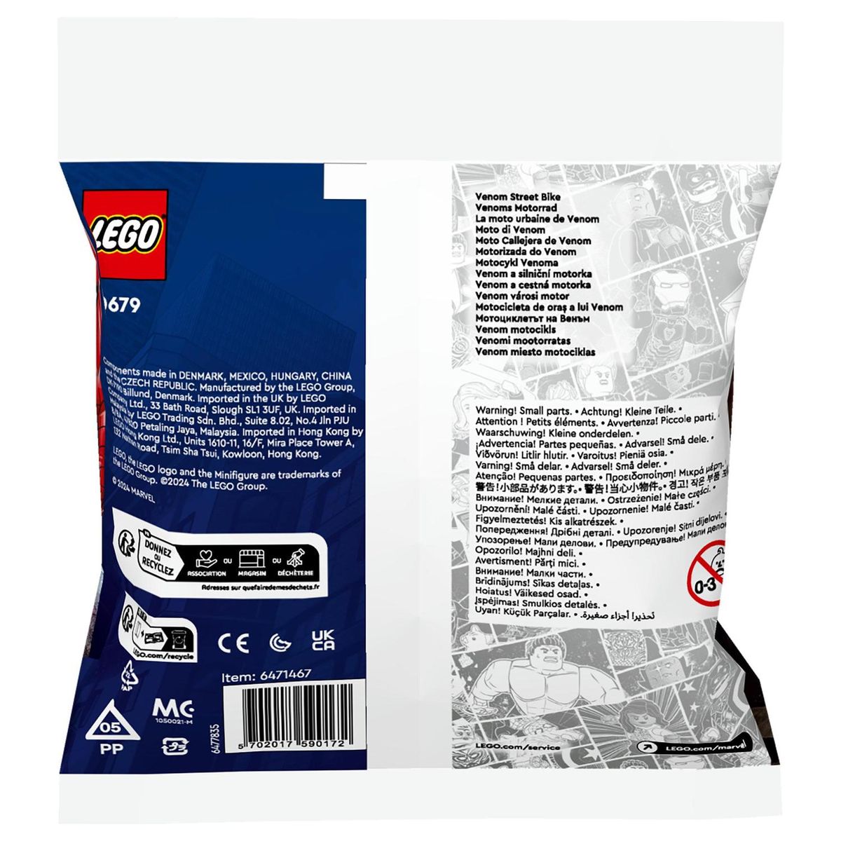 LEGO® Marvel Super Heroes Venom Street Bike 30679 - MHC World