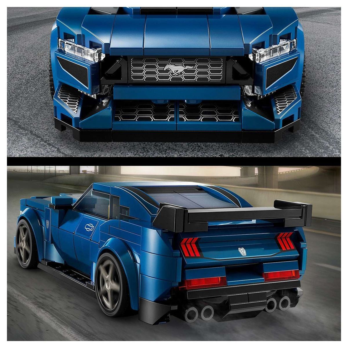 LEGO® Speed Champions Ford Mustang Dark Horse Sports Car Building Toy Cars (344 Pieces) 76920