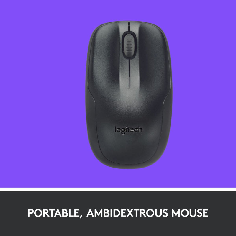 Logitech MK220 Compact Wireless Keyboard Mouse Desktop Set.