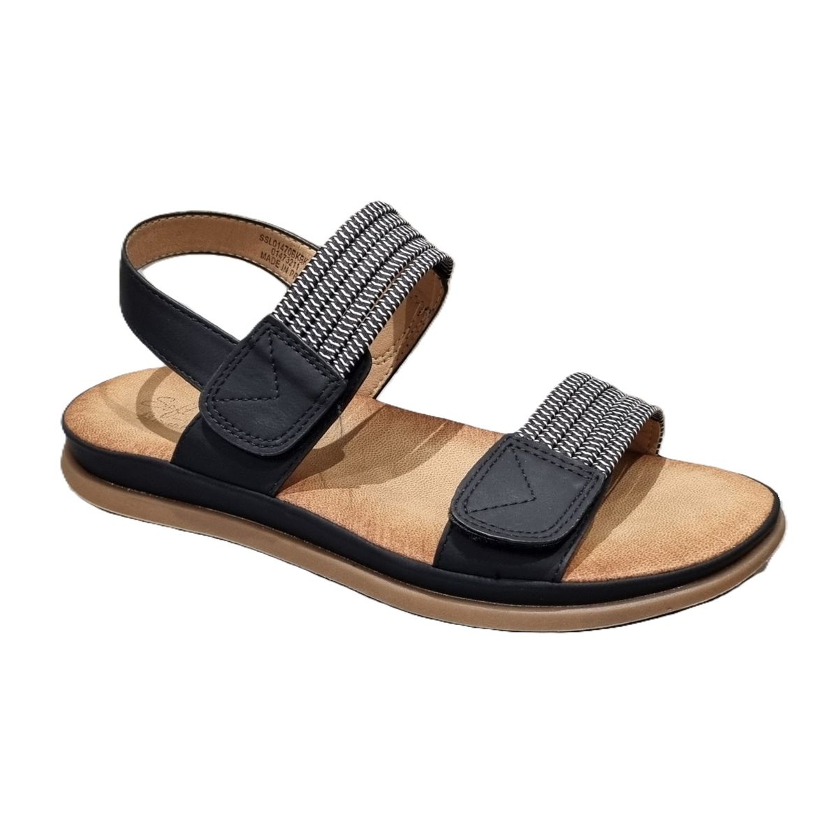 Hush Puppies Ladies Soft Style  Irma-Black SSL01470BKBK
