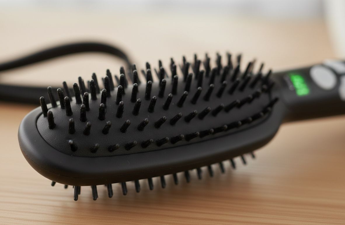 Sunbeam Heated Hair Straightener Brush SHBS-029.
