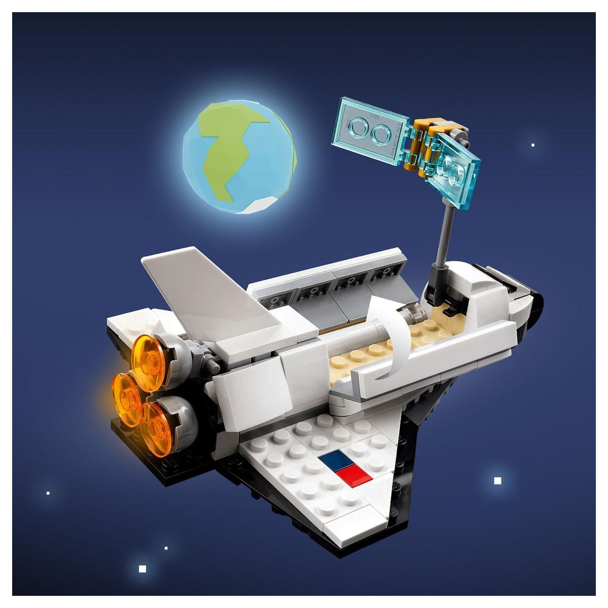 LEGO® Creator Space Shuttle Building Toy Set 144 Pieces 31134 - MHC World