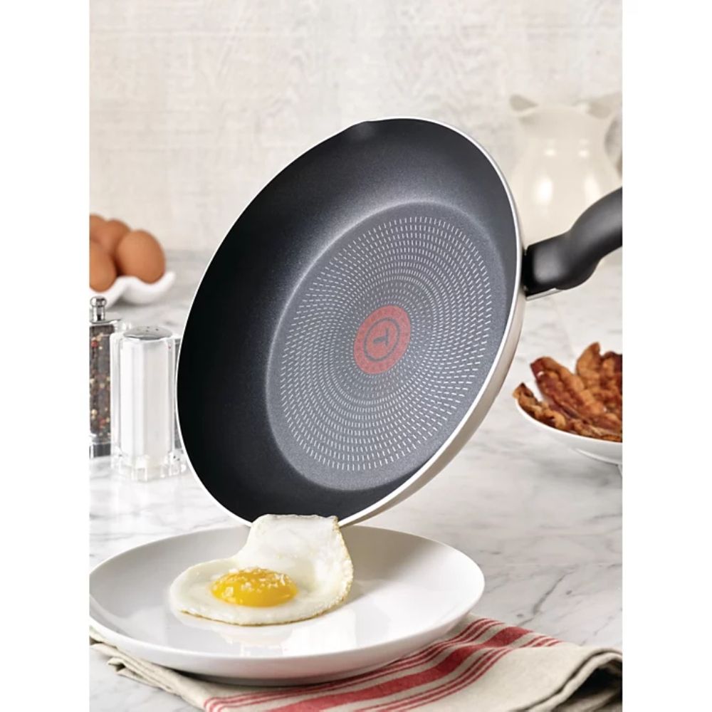 T-Fal Culinaire Nonstick Aluminum Champagne Cookware Set 16 Piece BO59SG64