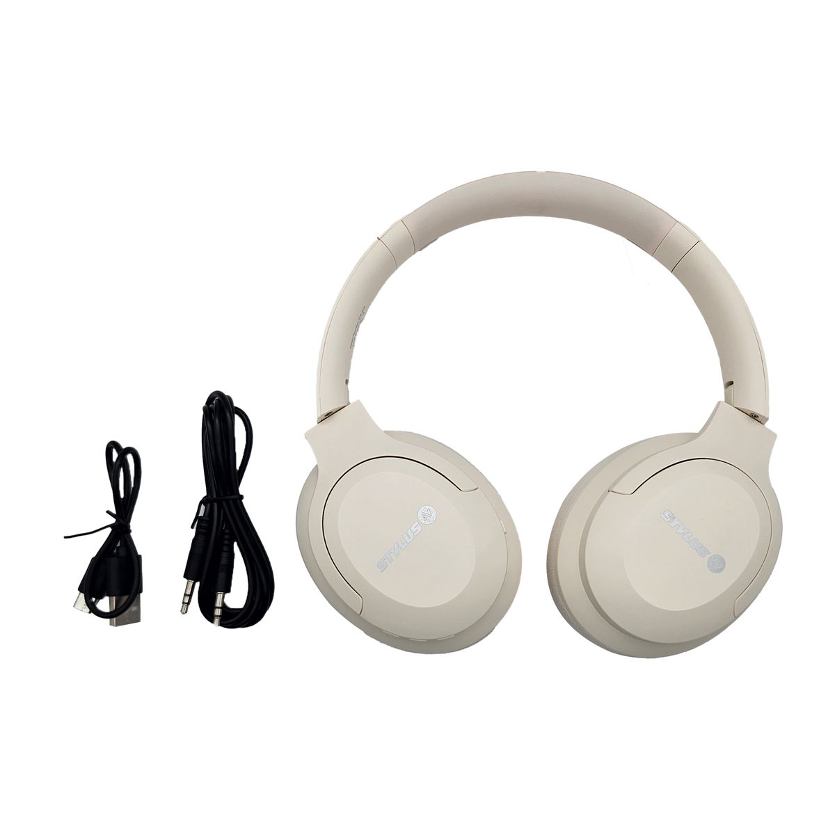 Stylus AV Active Noise Cancelling Headphones - Airwave Mk2 - Cream