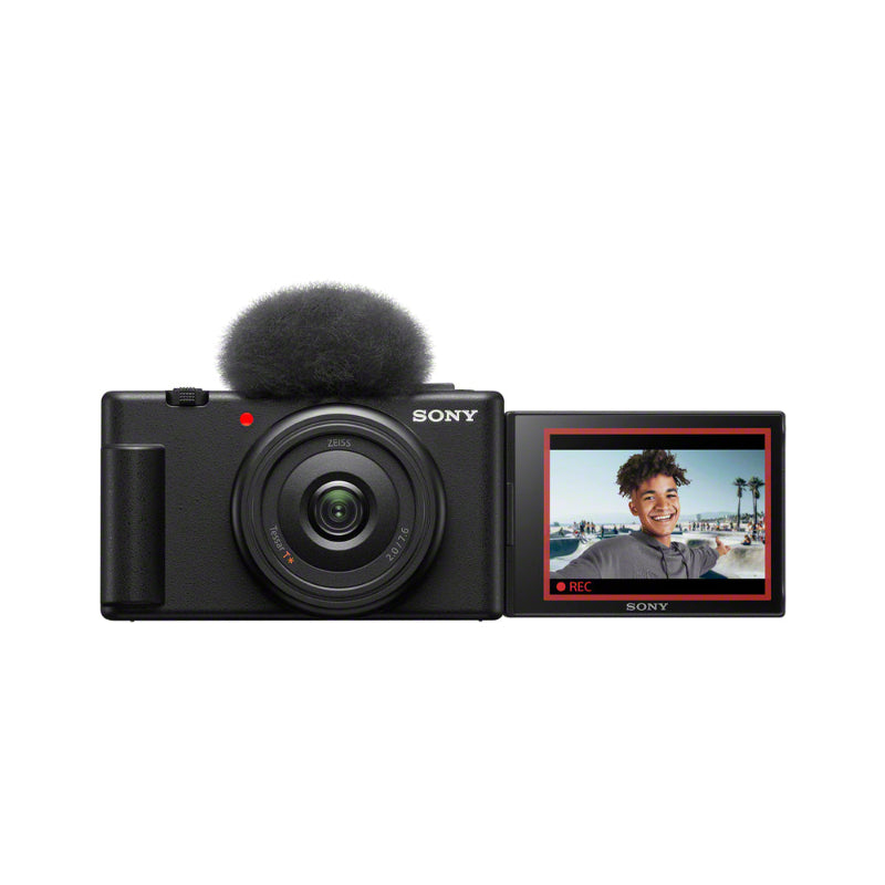 Sony ZV-1F Vlogging Digital Camera (Black).